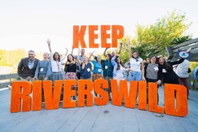 Members of the Balkan River Summit organising team.